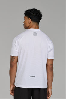 IMPACT LOGO ACTIVE T-SHIRT IN WHITE