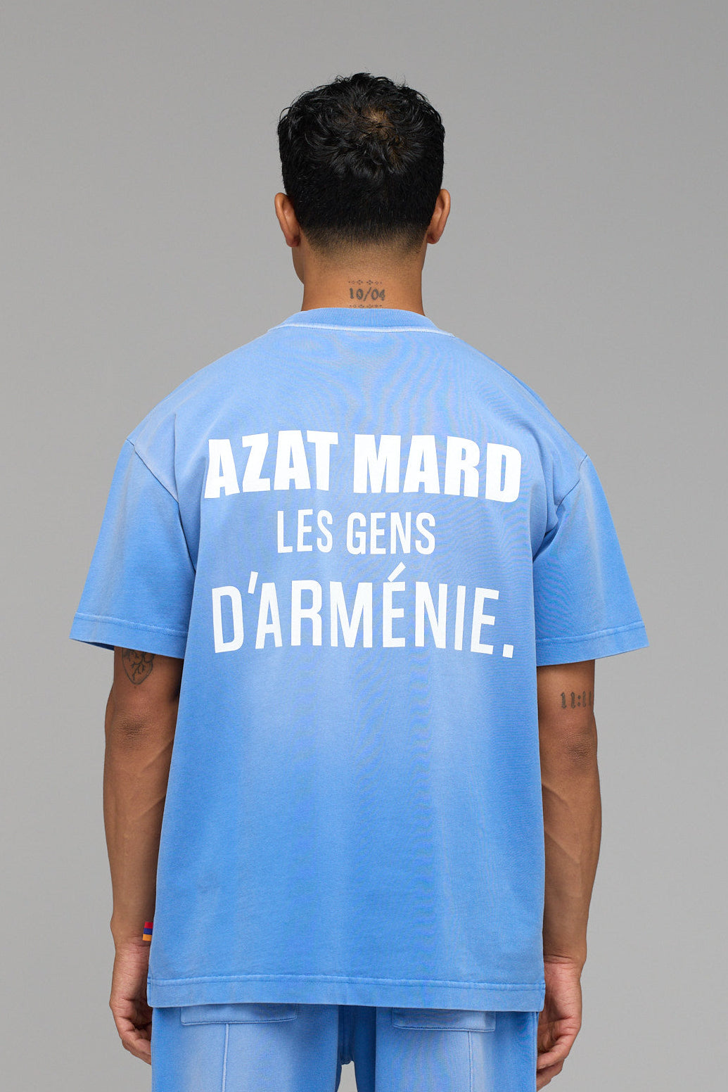 LES GENS MALIBU BLUE T-SHIRT