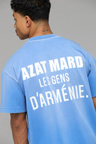 LES GENS MALIBU BLUE T-SHIRT