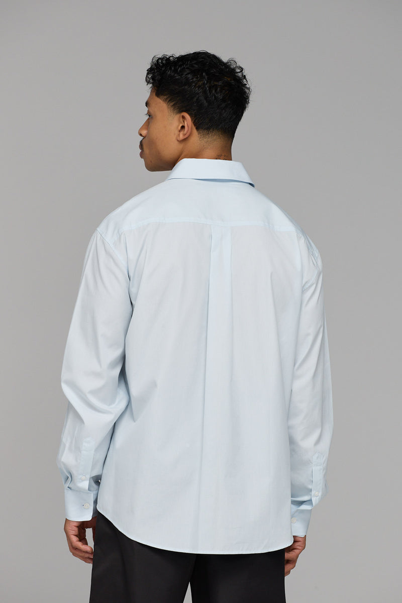 CORE EMBLEM CLASSIC BLUE SHIRT