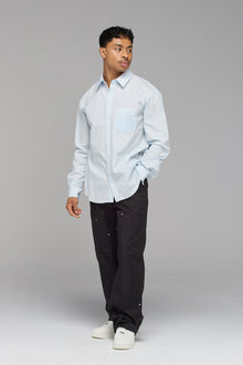 CORE EMBLEM CLASSIC BLUE SHIRT