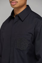 CORE EMBLEM CLASSIC BLACK SHIRT
