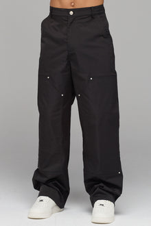 BLACK CARPENTER TROUSERS