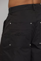 BLACK CARPENTER TROUSERS