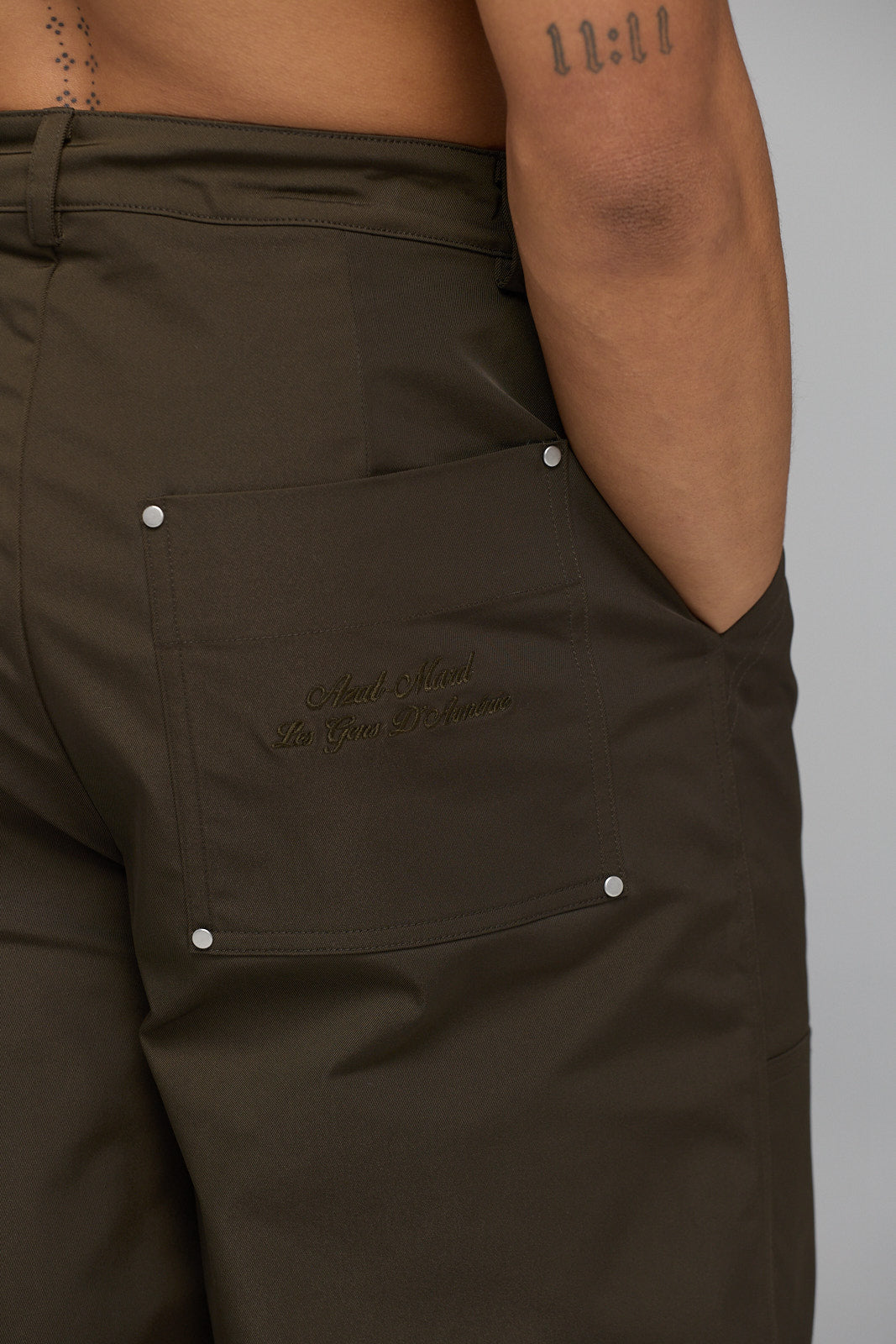 KHAKI CARPENTER TROUSERS