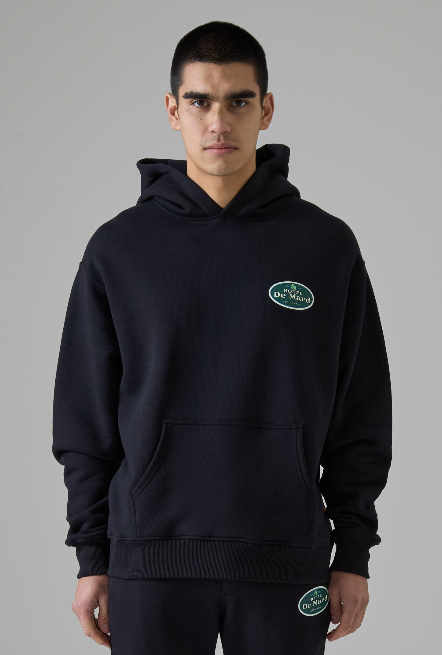 HOTEL DE MARD BLACK HOODIE