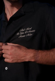 LES GENS MAISON ATELIER SILK SHIRT (100% premium Italian silk)
