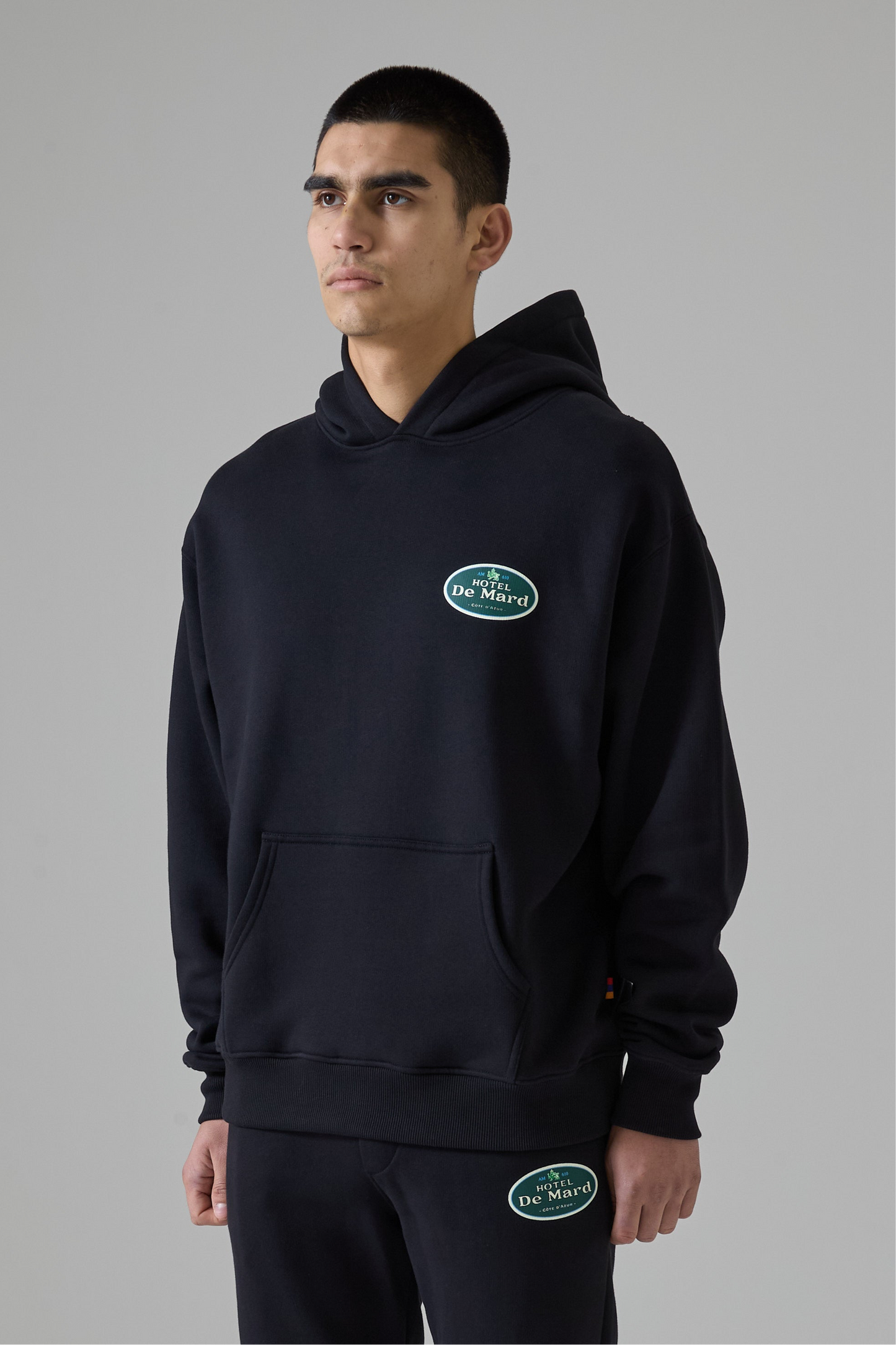 HOTEL DE MARD BLACK HOODIE