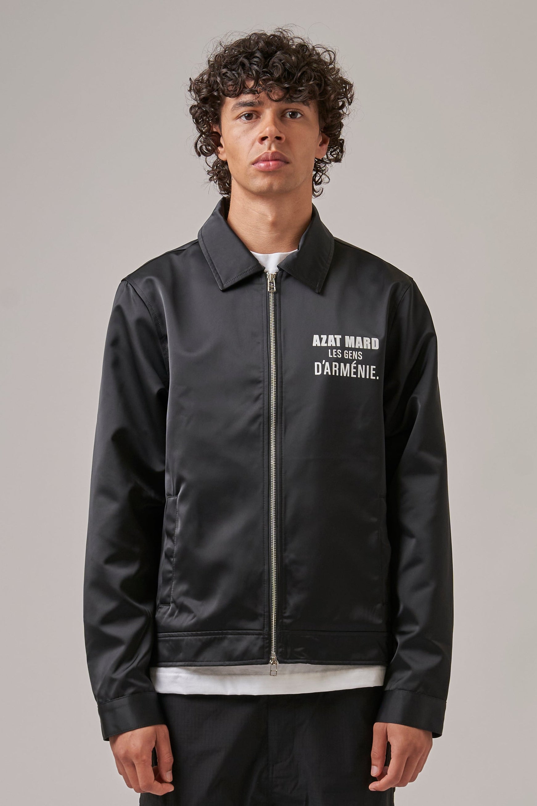 NYLON LES GENS ZIPPER JACKET