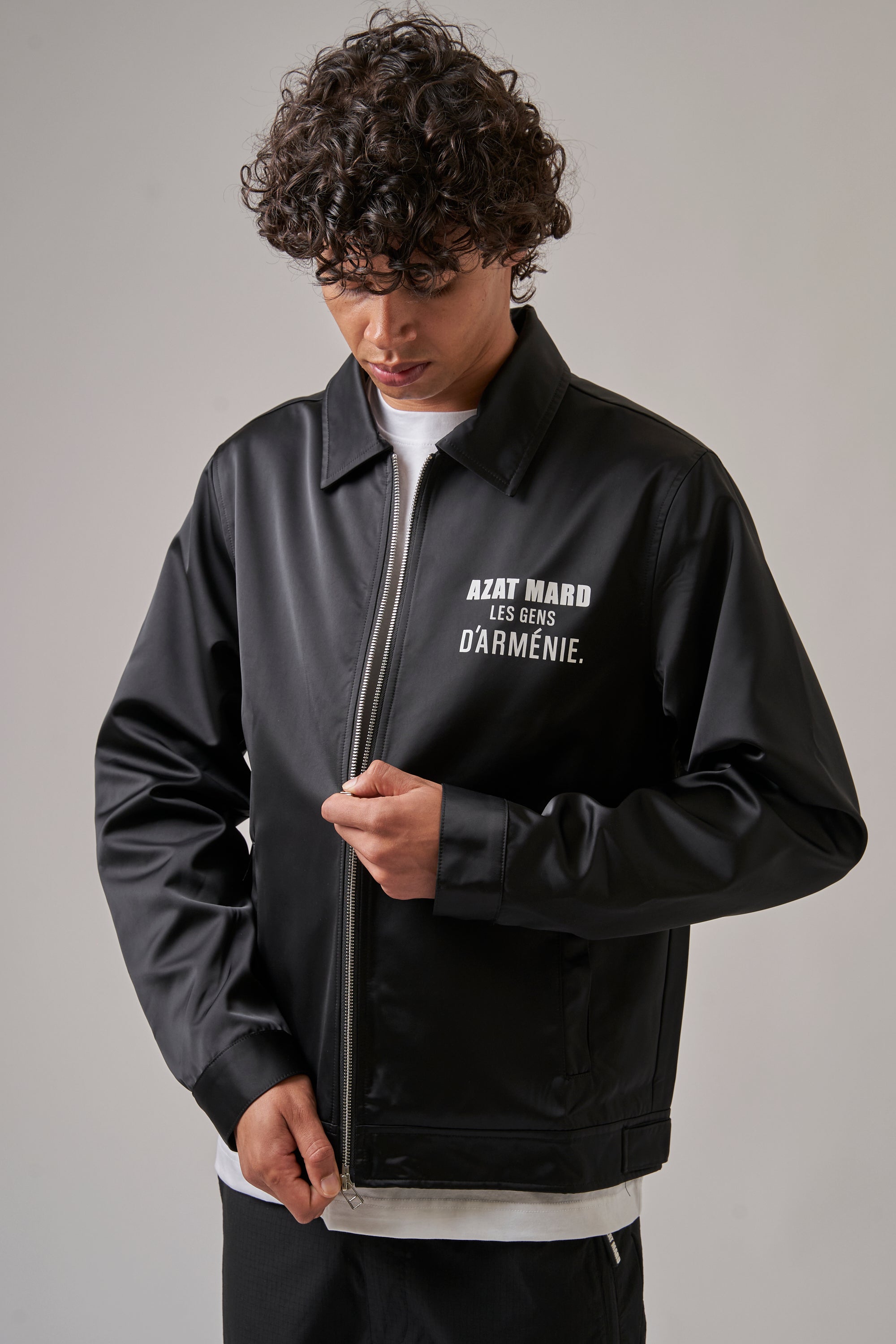 NYLON LES GENS ZIPPER JACKET