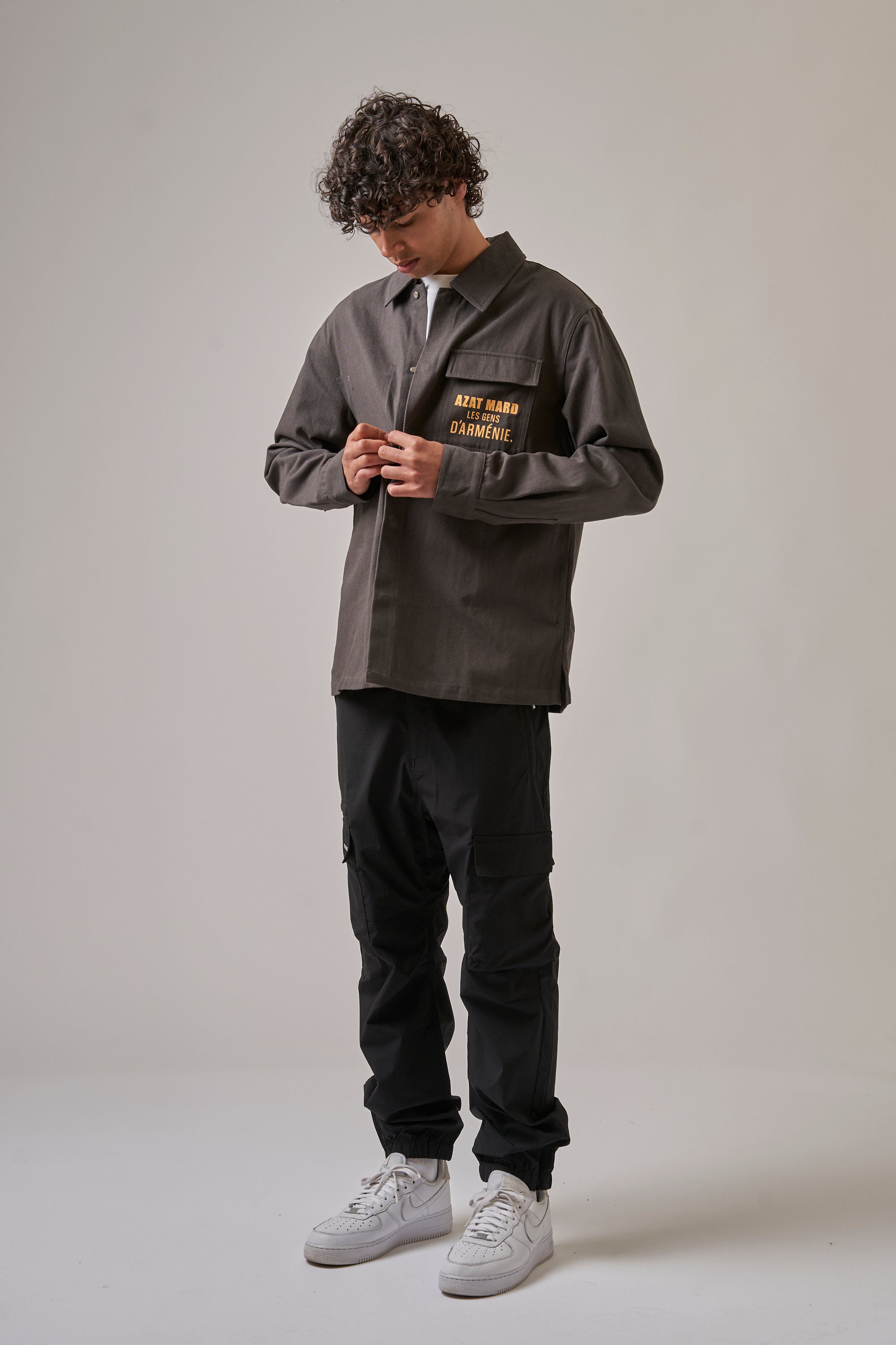 LES GENS TWILL OVERSHIRT