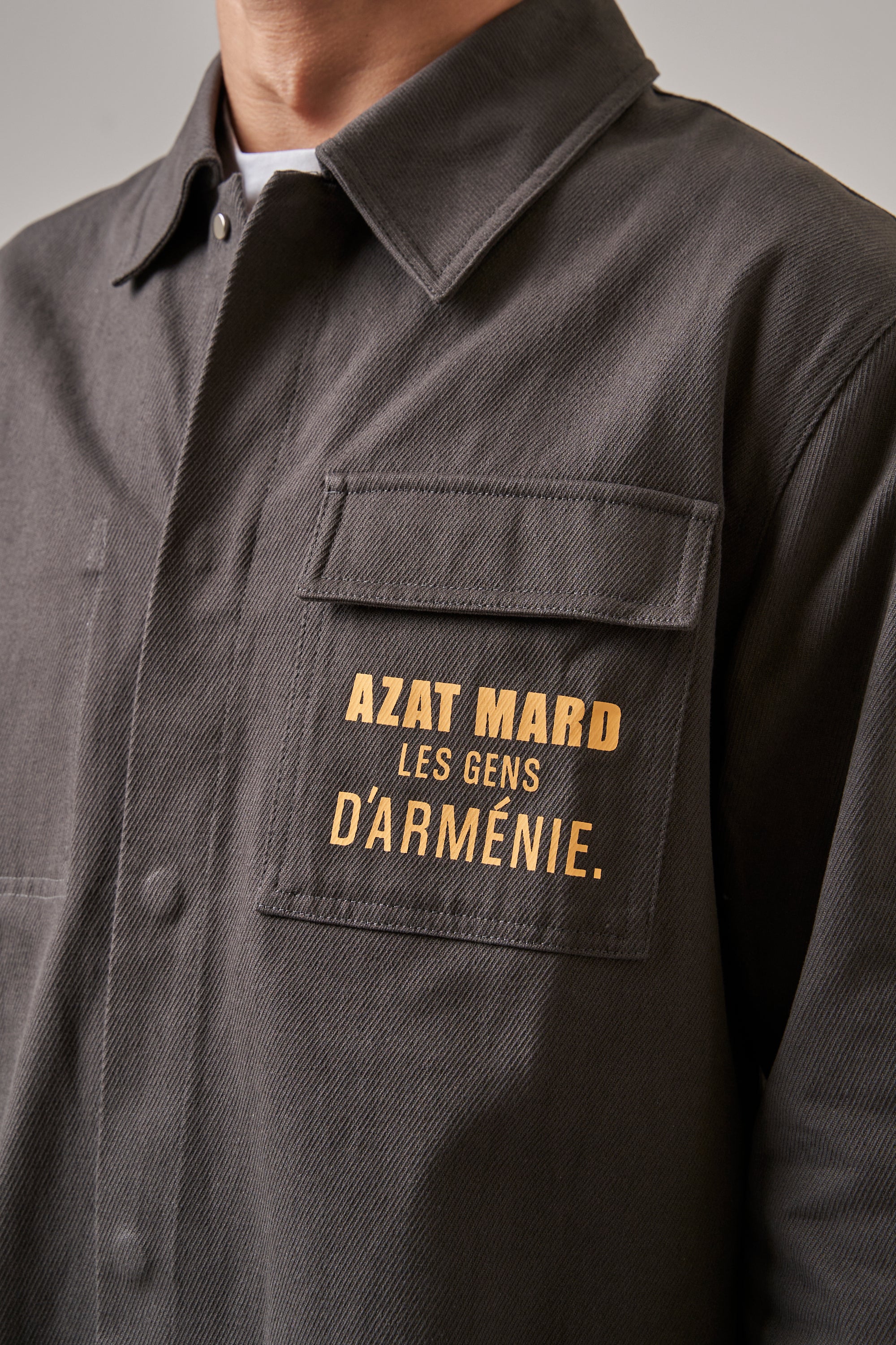 LES GENS TWILL OVERSHIRT