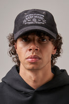 ETERNAL FREEDOM BLACK CORDUROY BASEBALL CAP