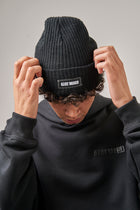 BLACK BEANIE HAT