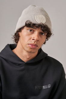 Մուգ Սպիտակ Ski Գործված Գլխարկ