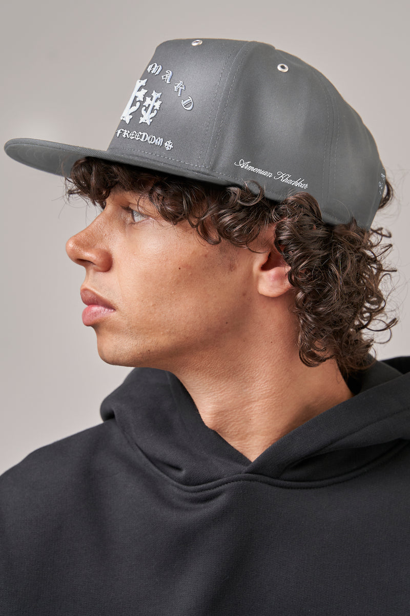 ARMENIAN KHACHKAR GREY CAP