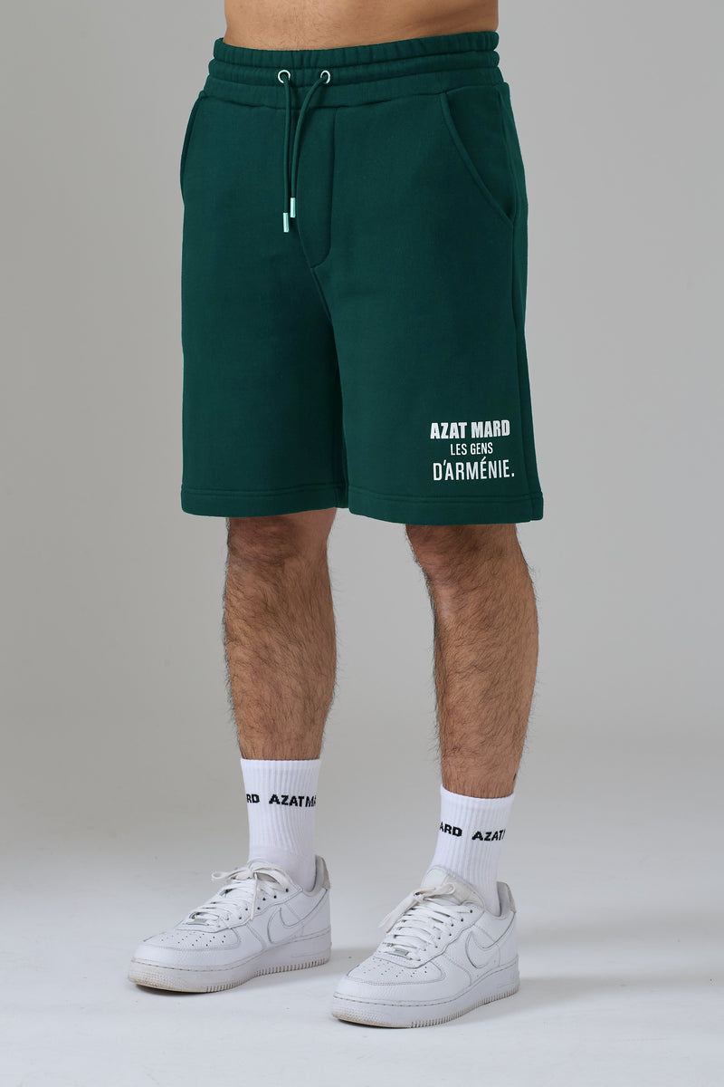 LES GENS GREEN SHORTS