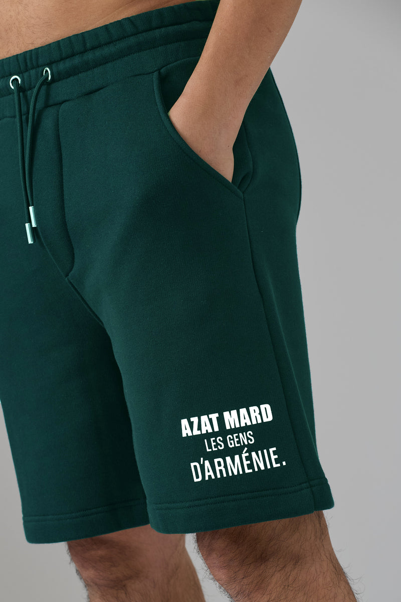 LES GENS GREEN SHORTS