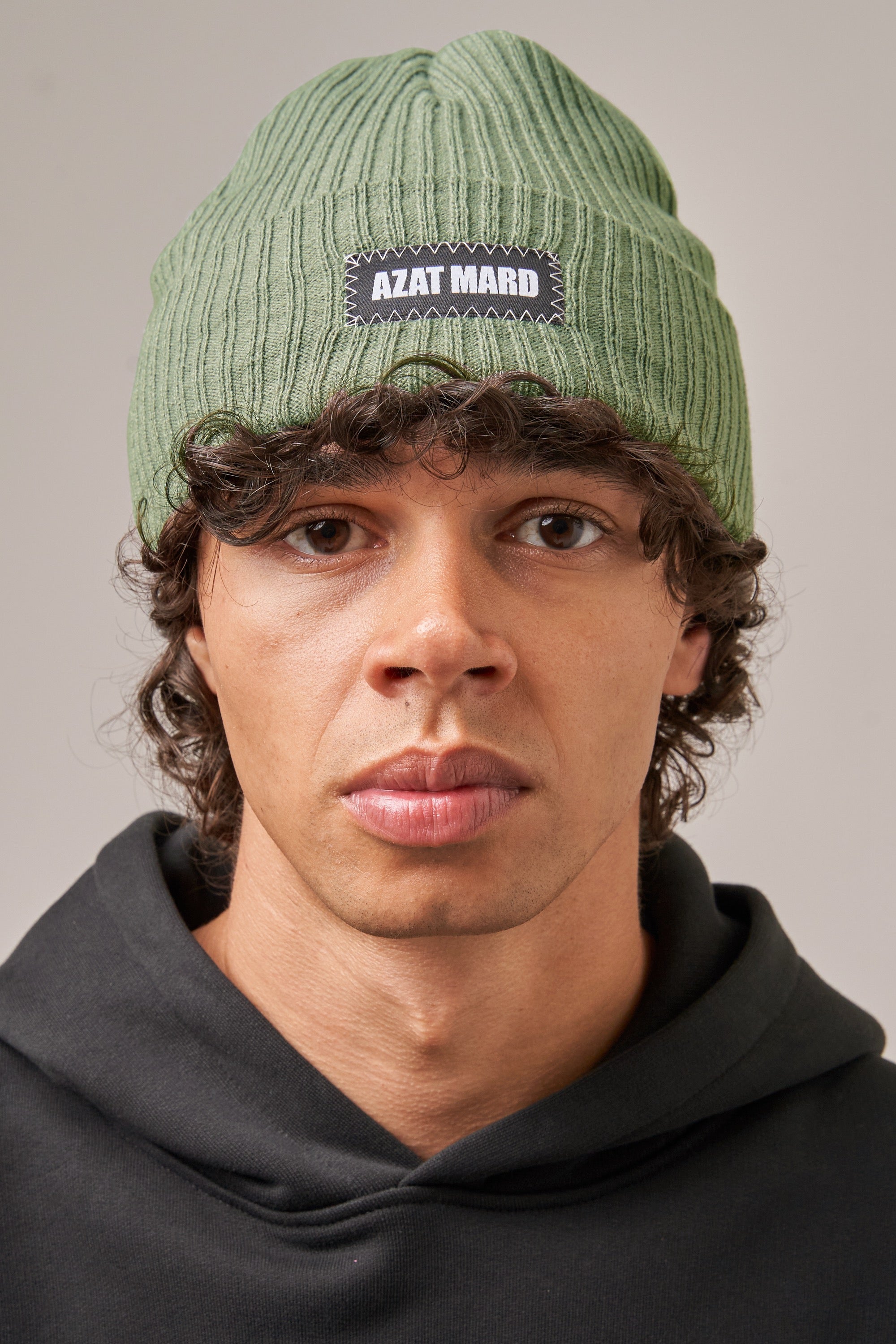 Khaki beanie hat new arrivals