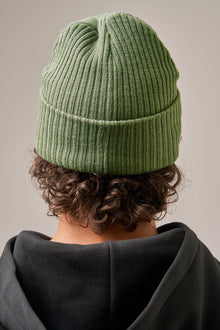 KHAKI BEANIE HAT
