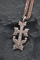 18CT GOLD AZAT MARD KHACHKAR NECKLACE