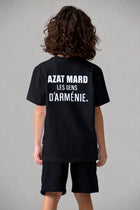 LES GENS BLACK KIDS T-SHIRT