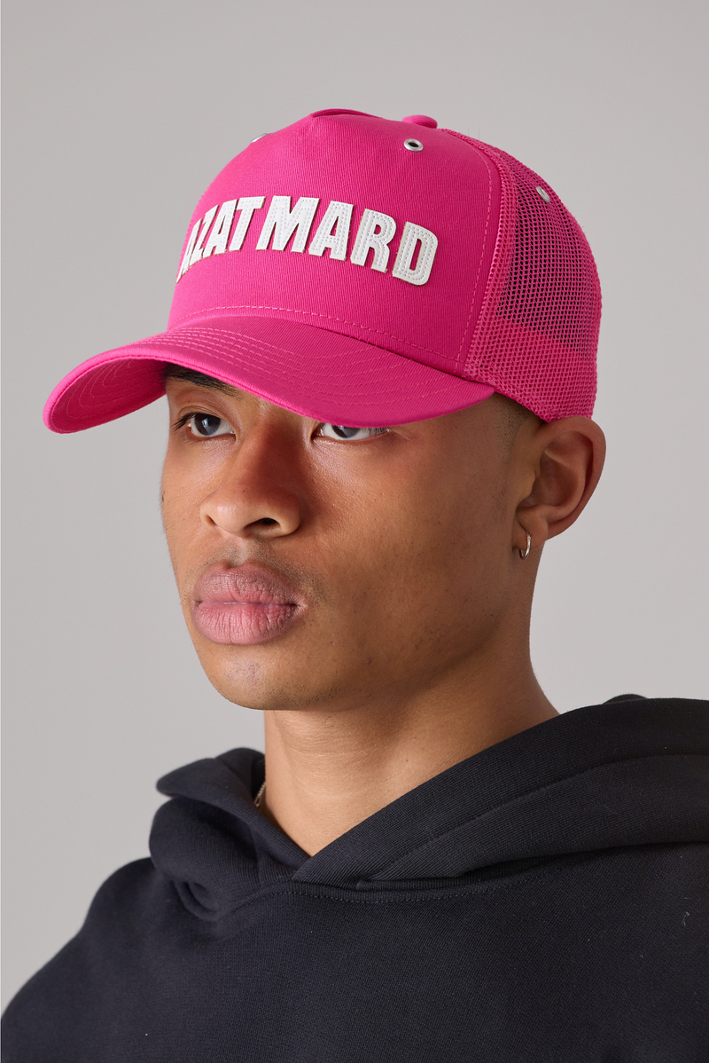 Վարդագույն/Սպիտակ Գլխարկ