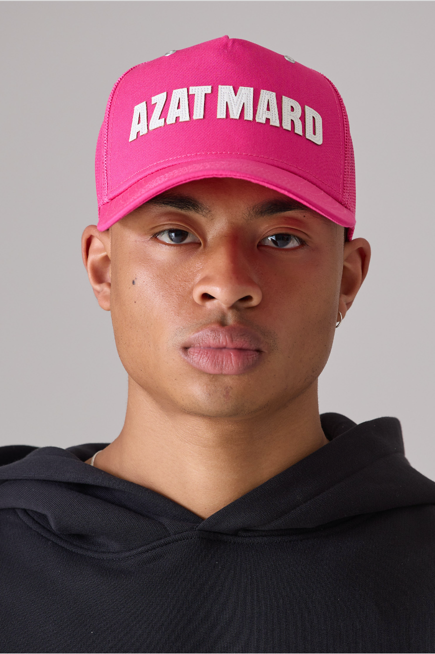 » PINK/WHITE AZAT MARD TRUCKER CAP (100% զեղչ)