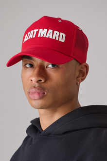 Կարմիր/Սպիտակ Trucker Գլխարկ