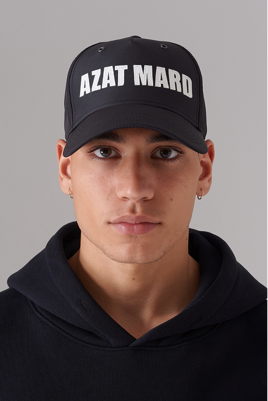 AZAT MARD BLACK NYLON CAP