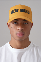 YELLOW/BLACK IMPACT MESH TRUCKER CAP