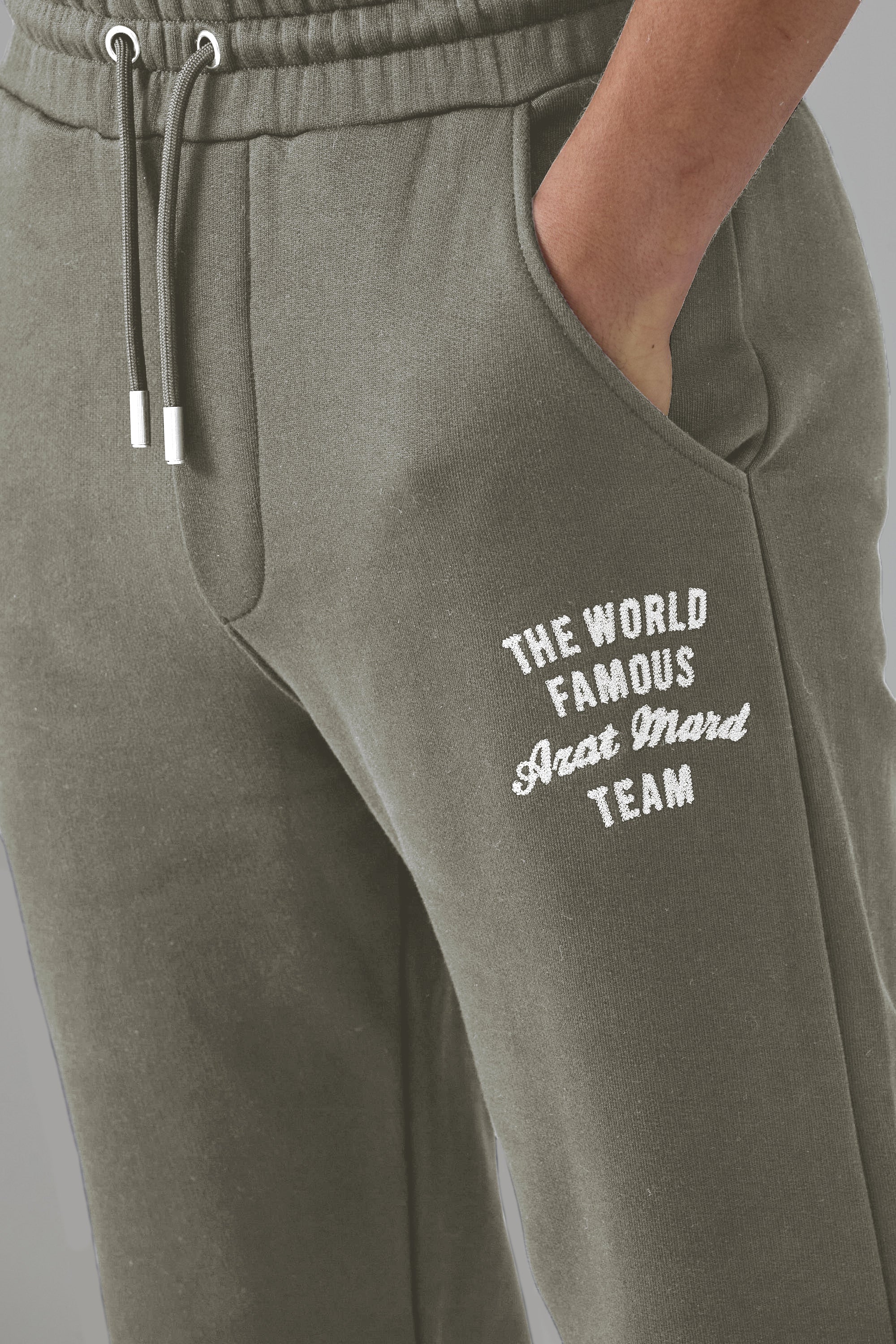 TAUPE WORLD FAMOUS TEAM JOGGERS
