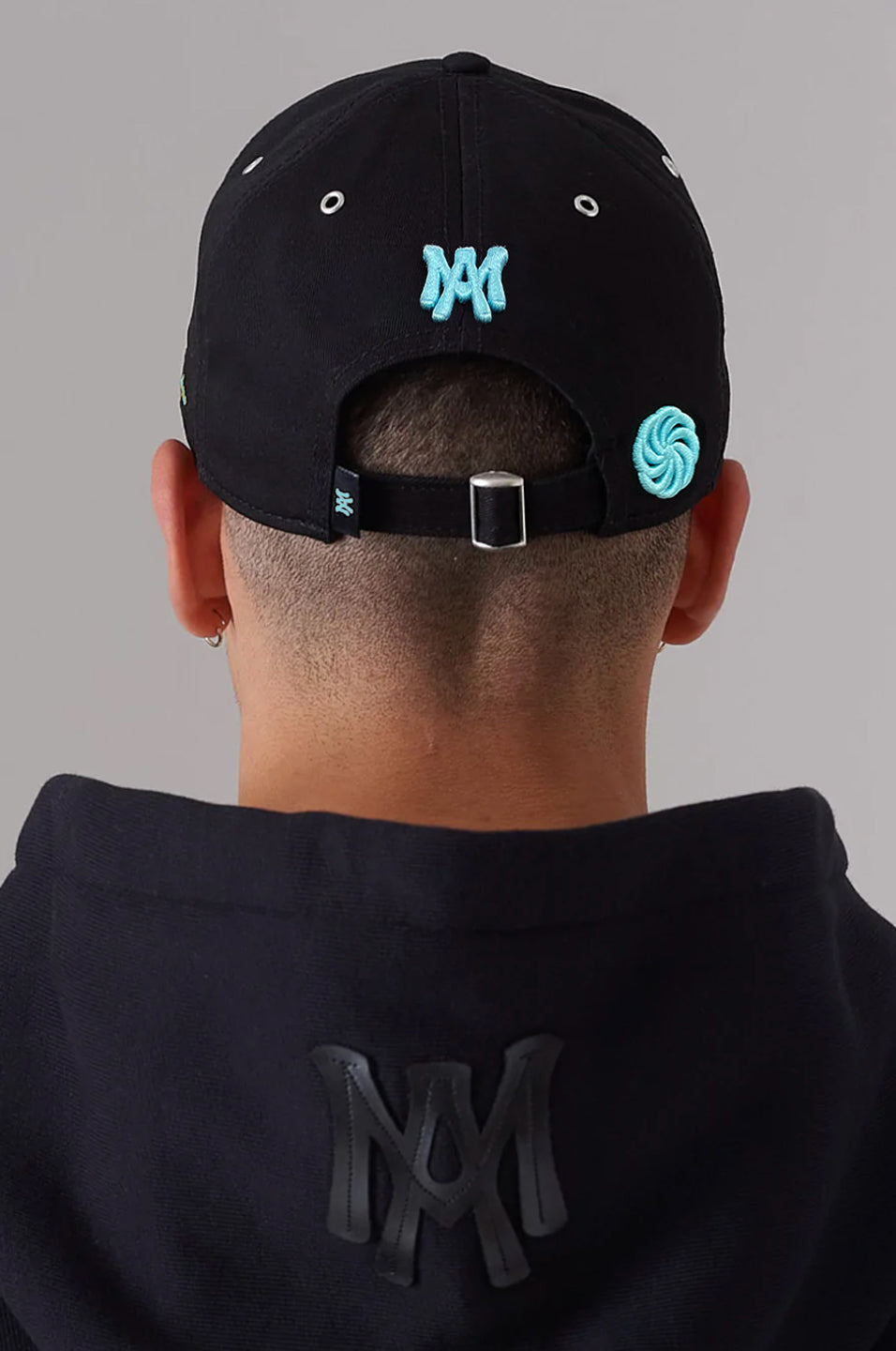 Azat Mard Чёрная С Бирюзовым Impact Кепка