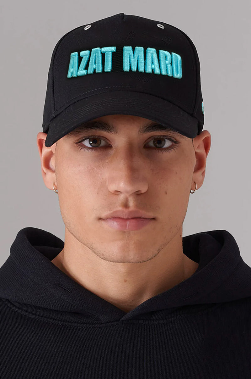 Azat Mard Սև/Փիրուզագույն Գլխարկ