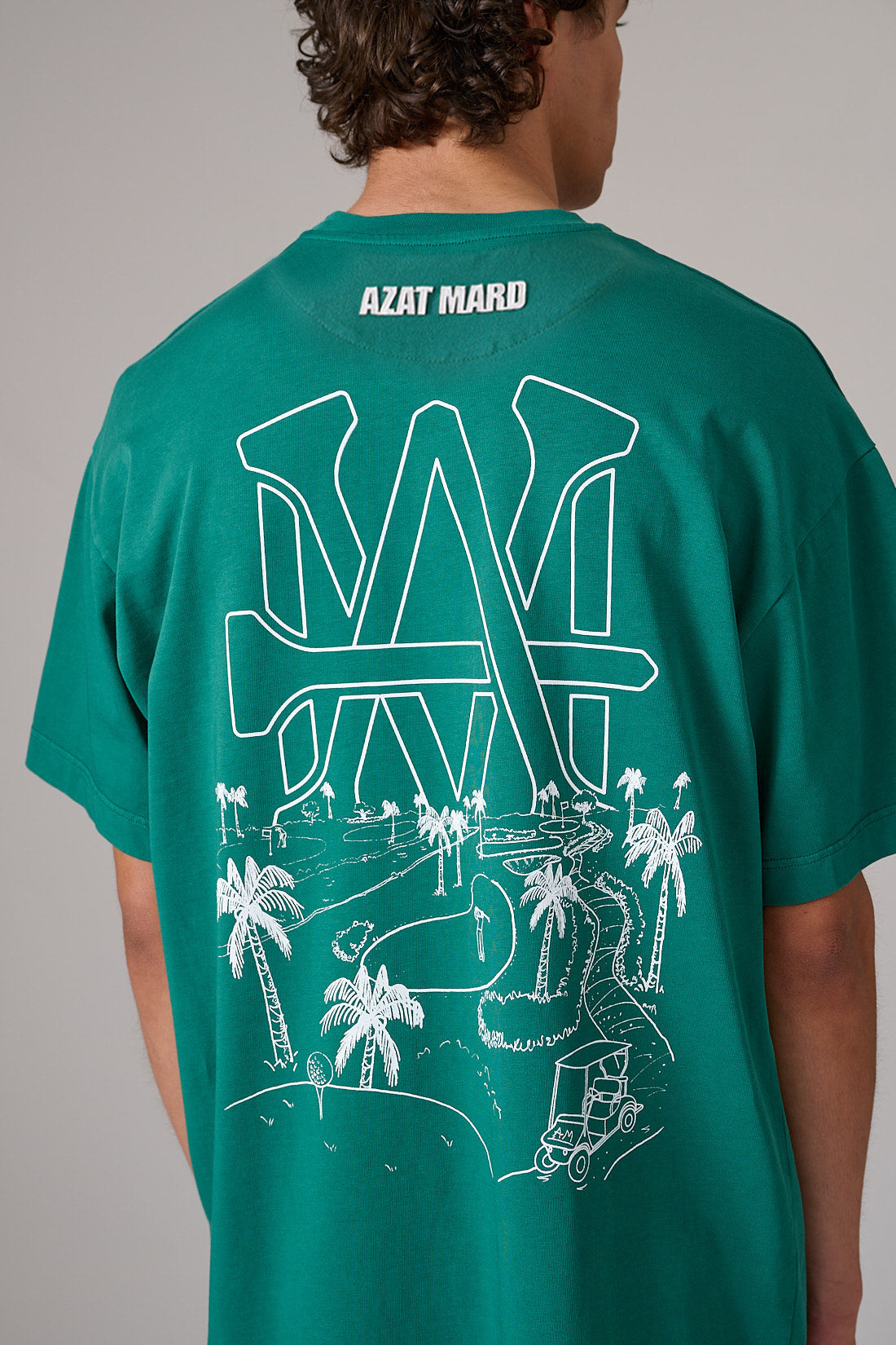 GREEN AM COUNTRY CLUB T-SHIRT – Azat Mard