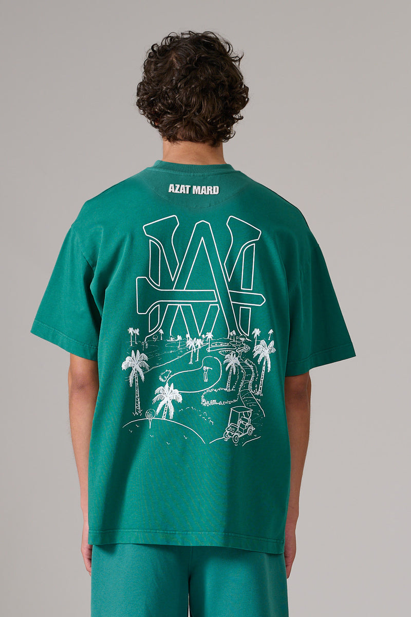 GREEN AM COUNTRY CLUB T-SHIRT