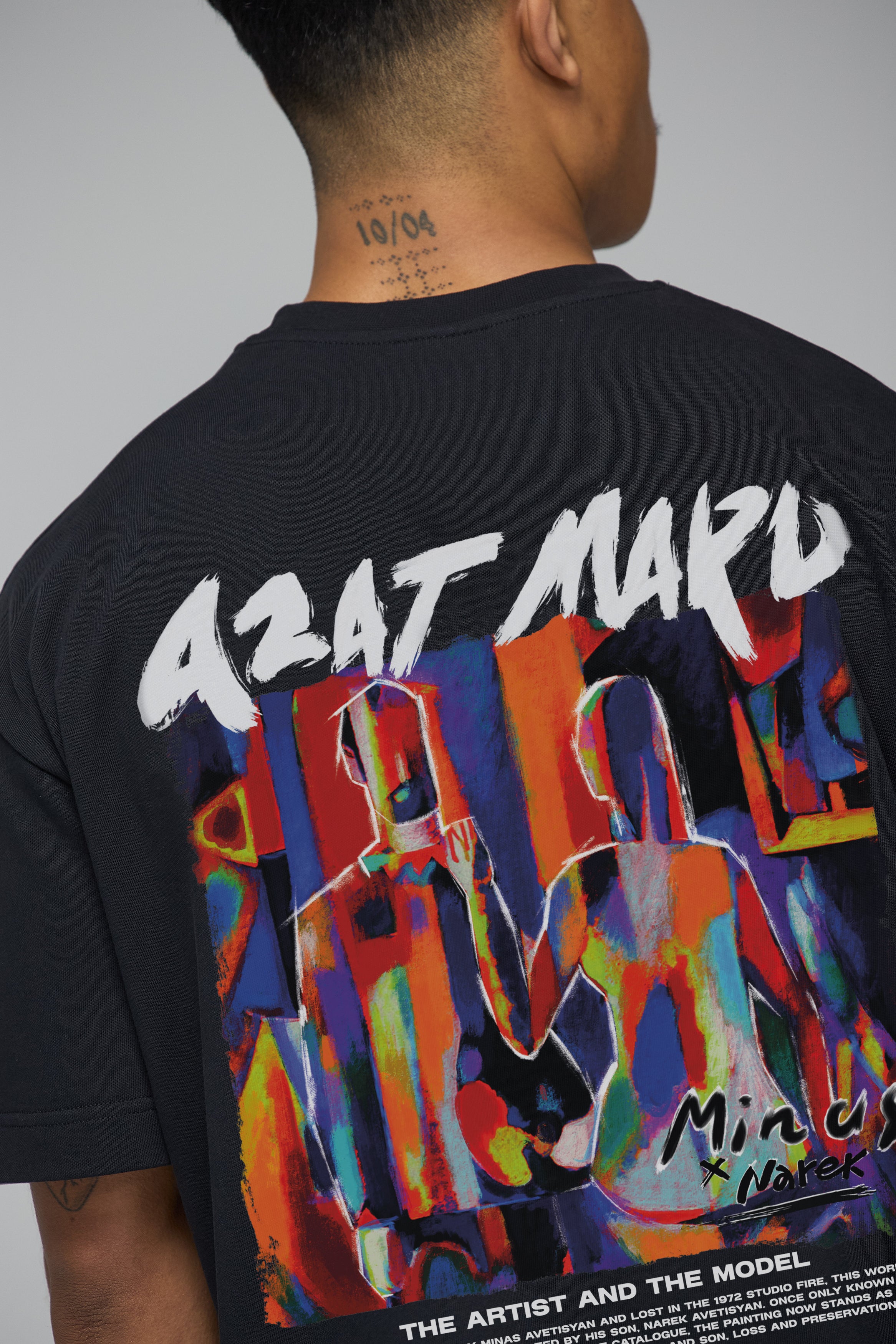 LIMITED EDITION AZAT MARD X MINAS X NAREK AVETISYAN T-SHIRT