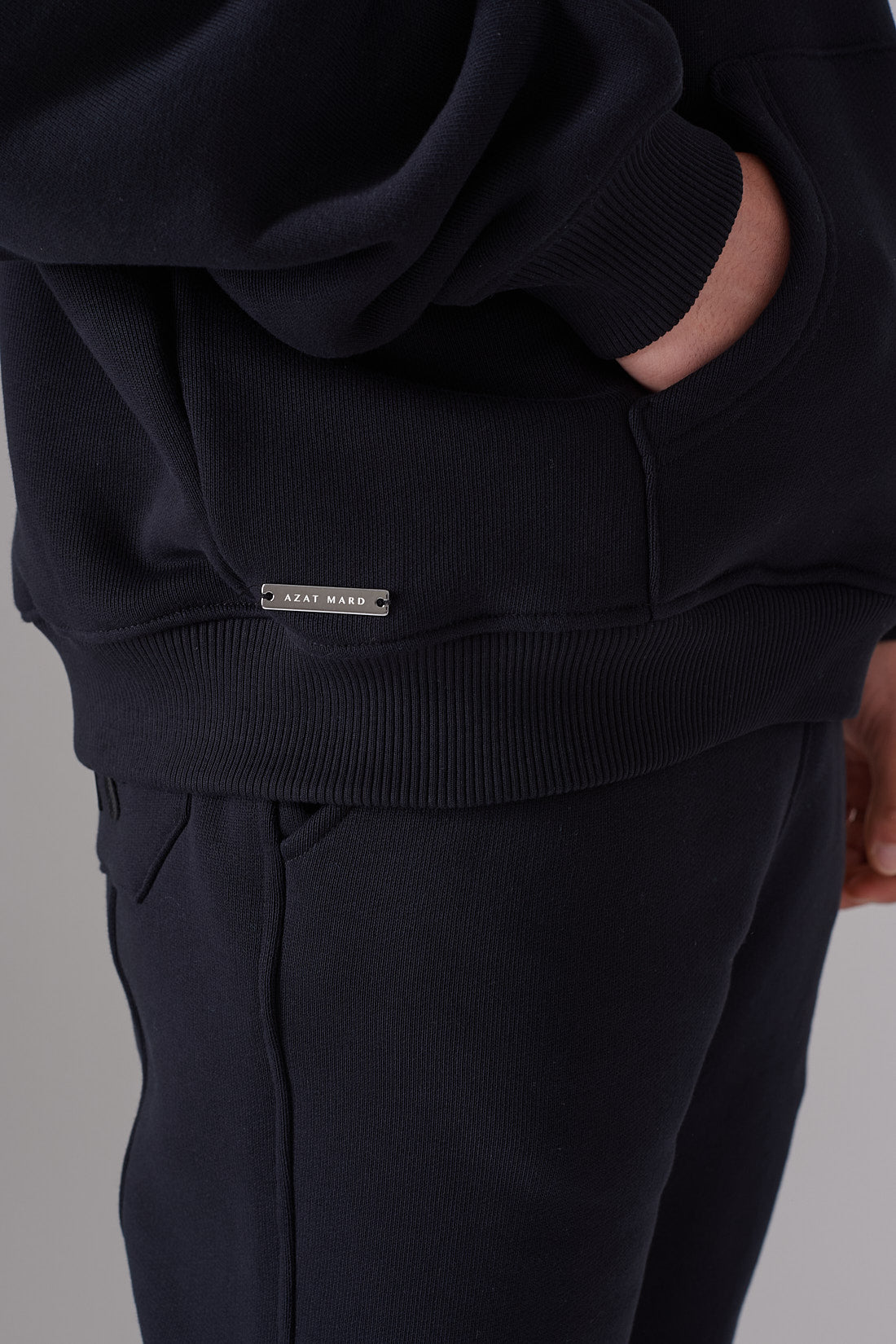 BLACK ON BLACK HOODIE