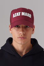 CASQUETTE IMPACT MESH BORDEAUX ET BLANC