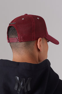 CASQUETTE IMPACT MESH BORDEAUX ET BLANC