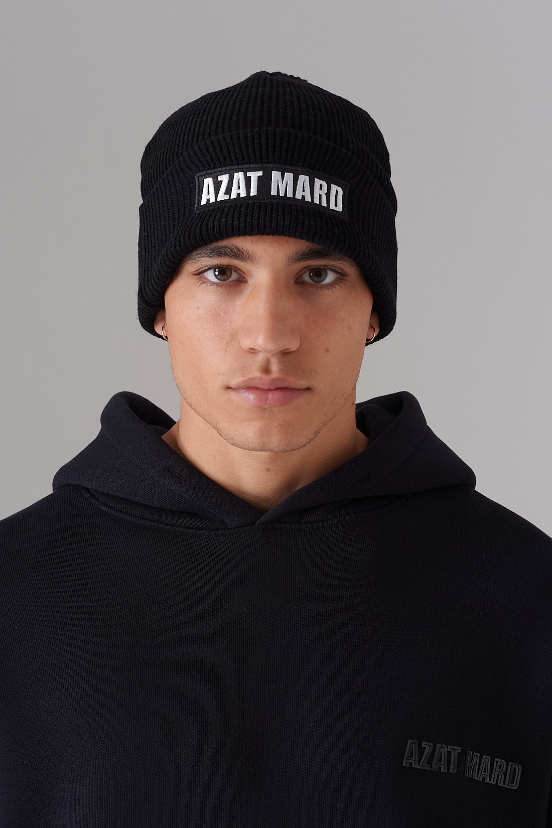 BLACK AZAT MARD BEANIE