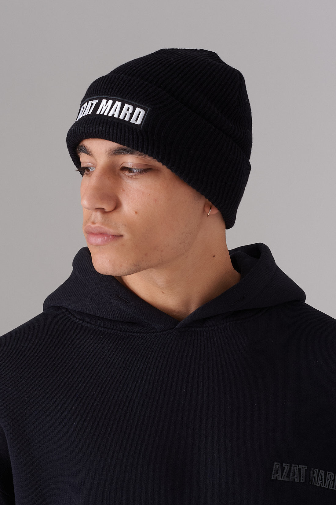 BLACK AZAT MARD BEANIE
