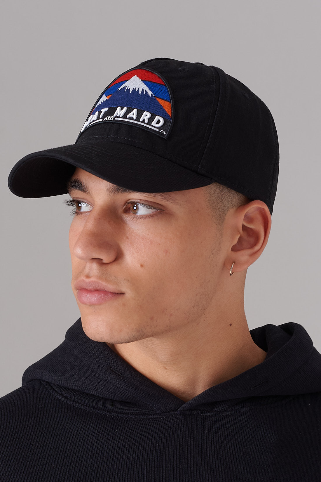 MOUNT ARARAT BLACK TRUCKER CAP