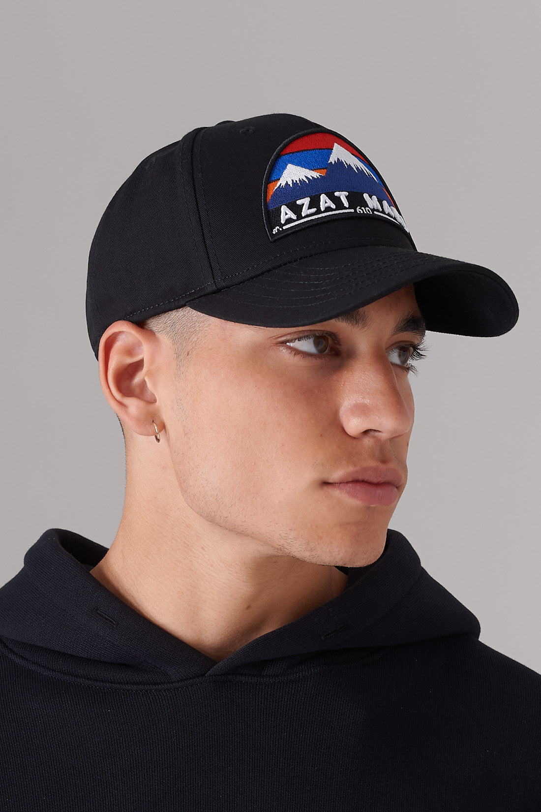 MOUNT ARARAT BLACK TRUCKER CAP