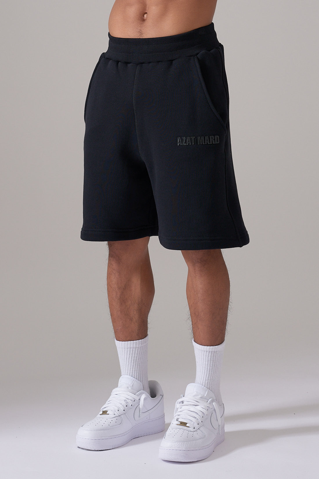 BLACK ON BLACK SHORTS