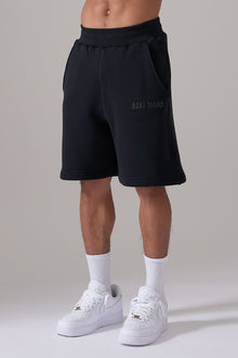 BLACK ON BLACK SHORTS