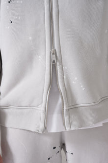 GREY PAINT ZIPPER