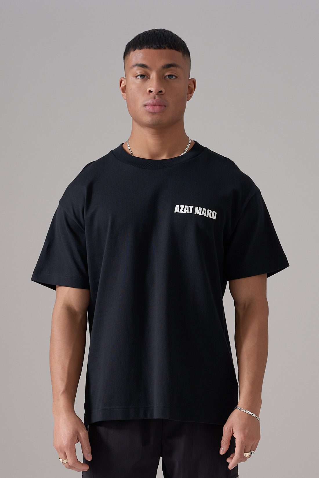 BLACK CREST T-SHIRT