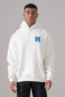 White AM Hoodie