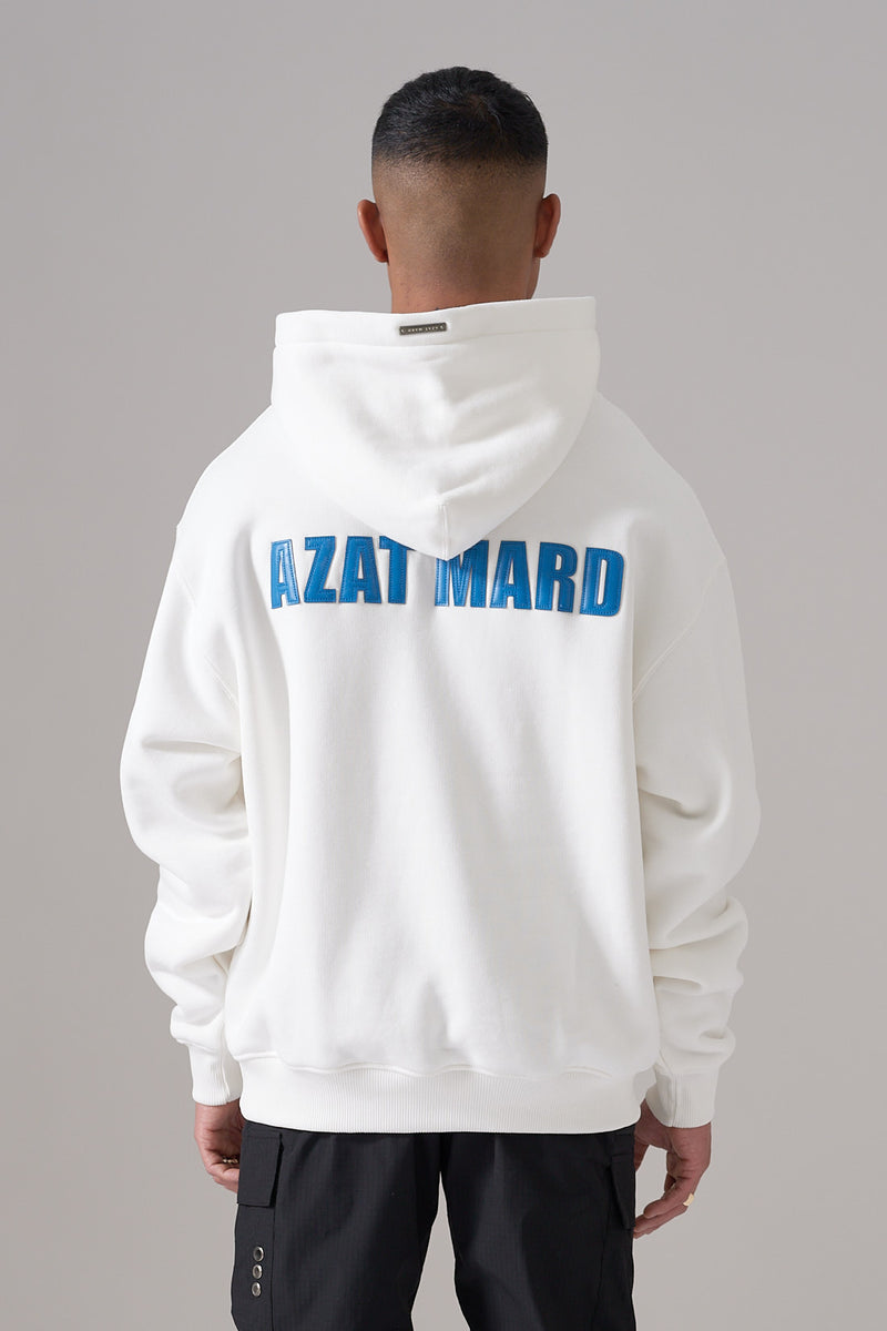 White AM Hoodie
